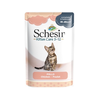 Schesir 85g kitten kurczak